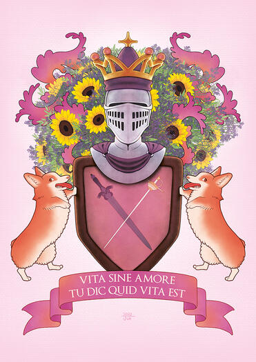 Vita sine amore - commissioned illustration